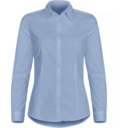 CLIQUE Stretch Bluse Damen 57 - hellblau XL