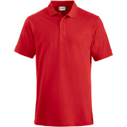 CLIQUE Lincoln Piqué Poloshirt Herren 35 - rot XS