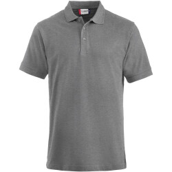 CLIQUE Lincoln Piqué Poloshirt Herren 95 - grau XS