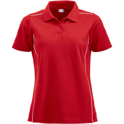 CLIQUE New Alpena Piqué Poloshirt Damen 35 - rot S