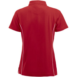 CLIQUE New Alpena Piqué Poloshirt Damen 35 - rot S