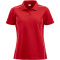 CLIQUE New Alpena Piqu&eacute; Poloshirt Damen 35 - rot S