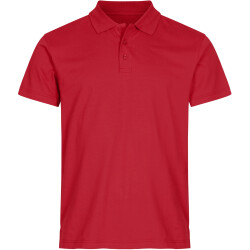 CLIQUE Basic Poloshirt Herren 35 - rot XS