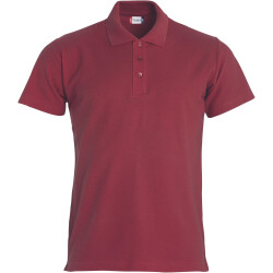 CLIQUE Basic Poloshirt Herren 38 - bordeaux XS