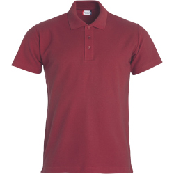 CLIQUE Basic Poloshirt Herren 38 - bordeaux L