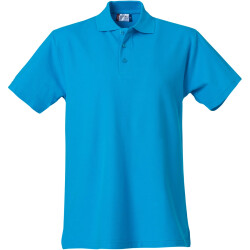 CLIQUE Basic Poloshirt Herren 54 - türkis XS
