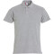 CLIQUE Basic Poloshirt Herren 95 - grau meliert M