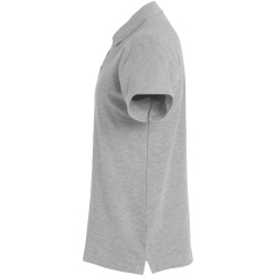 CLIQUE Basic Poloshirt Herren 95 - grau meliert XXL