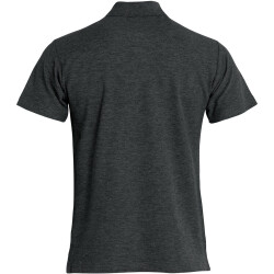 CLIQUE Basic Poloshirt Herren 955 - anthrazit meliert XS