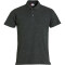 CLIQUE Basic Poloshirt Herren 955 - anthrazit meliert XS