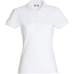 CLIQUE Basic Poloshirt Damen 00 - weiß XL