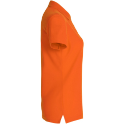 CLIQUE Basic Poloshirt Damen 18 - blutorange XS