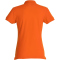 CLIQUE Basic Poloshirt Damen 18 - blutorange XS