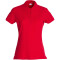 CLIQUE Basic Poloshirt Damen 35 - rot XL