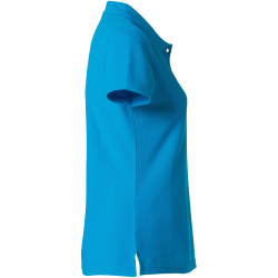 CLIQUE Basic Poloshirt Damen 54 - t&uuml;rkis XS