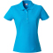 CLIQUE Basic Poloshirt Damen 54 - t&uuml;rkis S