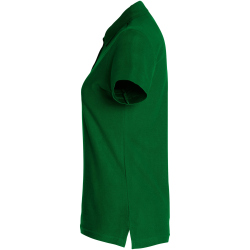 CLIQUE Basic Poloshirt Damen 68 - flaschengr&uuml;n XS