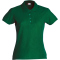 CLIQUE Basic Poloshirt Damen 68 - flaschengr&uuml;n XS