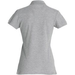CLIQUE Basic Poloshirt Damen 95 - grau meliert XS