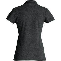 CLIQUE Basic Poloshirt Damen 955 - anthrazit meliert XS