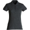 CLIQUE Basic Poloshirt Damen 955 - anthrazit meliert S
