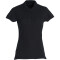 CLIQUE Basic Poloshirt Damen 99 - schwarz XS