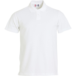 CLIQUE Basic Poloshirt Kinder 00 - weiß 140 cm