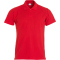 CLIQUE Basic Poloshirt Kinder 35 - rot 160 cm