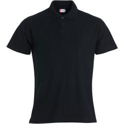 CLIQUE Basic Poloshirt Kinder 99 - schwarz 100 cm
