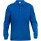 CLIQUE Basic langarm Poloshirt Kinder 55 - royalblau 100 cm
