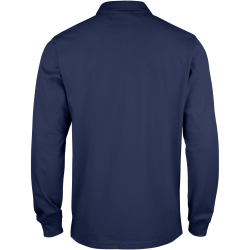 CLIQUE Basic langarm Poloshirt Kinder 580 - dunkelblau...