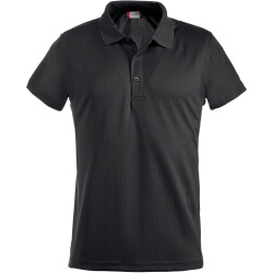 CLIQUE Ice Piqué Poloshirt 99 - schwarz S