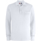 CLIQUE Basic Pocket langarm Poloshirt Herren 00 - weiß XS