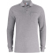 CLIQUE Basic Pocket langarm Poloshirt Herren 95 - graumeliert XL