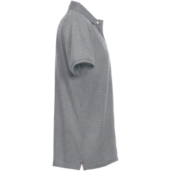 CLIQUE Stretch Premium Poloshirt Herren 95 - grau meliert XS