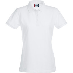 CLIQUE Stretch Premium Poloshirt Damen 00 - weiß XS