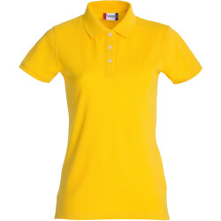 CLIQUE Stretch Premium Poloshirt Damen 10 - lemon S