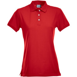 CLIQUE Stretch Premium Poloshirt Damen 35 - rot XS