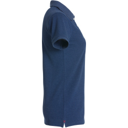 CLIQUE Stretch Premium Poloshirt Damen 565 - blau meliert S