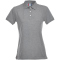CLIQUE Stretch Premium Poloshirt Damen 95 - grau meliert XS