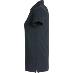 CLIQUE Stretch Premium Poloshirt Damen 955 - anthrazit meliert S