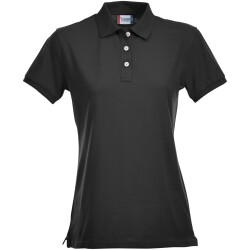 CLIQUE Stretch Premium Poloshirt Damen 99 - schwarz XS