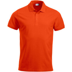 CLIQUE Classic Lincoln Poloshirt Herren 18 - blutorange XS