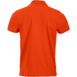 CLIQUE Classic Lincoln Poloshirt Herren 18 - blutorange XS