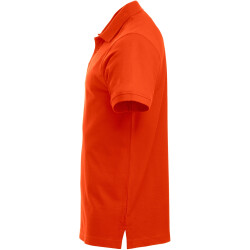 CLIQUE Classic Lincoln Poloshirt Herren 18 - blutorange XS