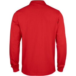 CLIQUE Classic Lincoln langarm Poloshirt Herren 35 - rot XS