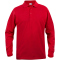 CLIQUE Classic Lincoln langarm Poloshirt Herren 35 - rot XS