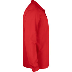 CLIQUE Classic Lincoln langarm Poloshirt Herren 35 - rot XXL