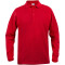 CLIQUE Classic Lincoln langarm Poloshirt Herren 35 - rot XXL