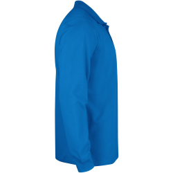 CLIQUE Classic Lincoln langarm Poloshirt Herren 55 - royalblau XS
